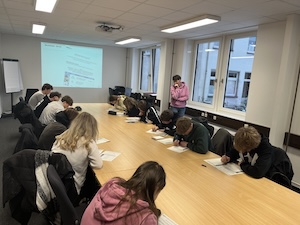 Die 9R im BIZ - Blick in die Zukunft